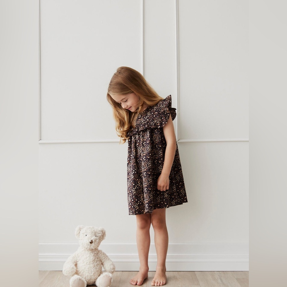 Isla Dress in Enchanted Floral | Jamie Kay | 3T